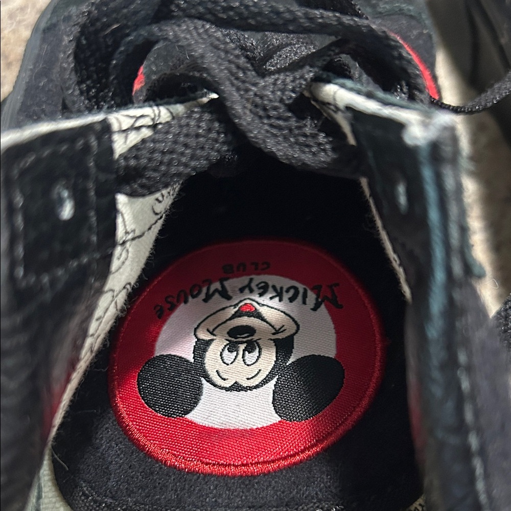 Black and Red Sneakers - Picture 3 of 3